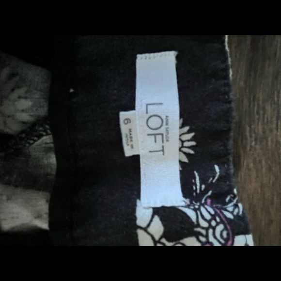 LOFT linen printed shorts - Picture 4 of 5